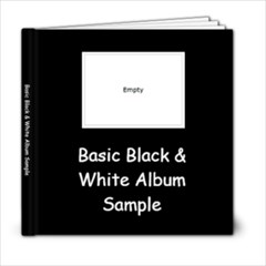 Basic Black & White Sample Album