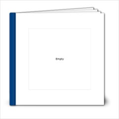 Blue Swirls 6 x 6 book - 6x6 Photo Book (20 pages) Blue Swirls 6 x 6 book - 6x6 Photo Book (20 pages)