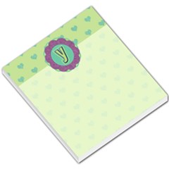 Heart Y Monogram Memo - Small Memo Pads Heart Y Monogram Memo - Small Memo Pads