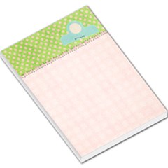 Large Memo template - pink & polka dots - Large Memo Pads Large Memo template - pink & polka dots - Large Memo Pads