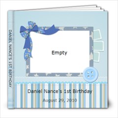 Daniel s 1st birthday - 8x8 Photo Book (20 pages)