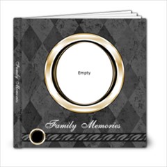 classic black photo book, 6x6 - 6x6 Photo Book (20 pages)