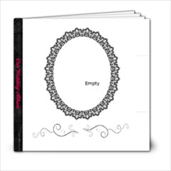 6 x 6 Wedding Album - 6x6 Photo Book (20 pages)