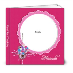 Miranda - When I Was A Tiny Baby - 6x6 Photo Book (20 pages)