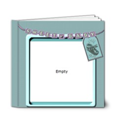newborn baby boy book- template - 6x6 Deluxe Photo Book (20 pages)