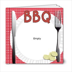 bbq sample book - 6x6 Photo Book (20 pages)