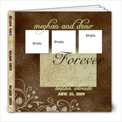 meghan and drew - 8x8 Photo Book (20 pages)
