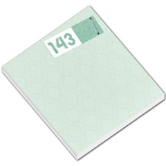 I love you- text message Memo Pad template - Small Memo Pads