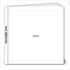 Our Wedding 8x8 Photo Book