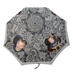 Black & White Brag Umbrella - Folding Umbrella Black & White Brag Umbrella - Folding Umbrella