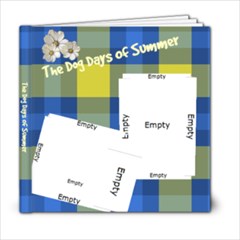 Blue and Yellow Summer Book - 6x6 Photo Book (20 pages)