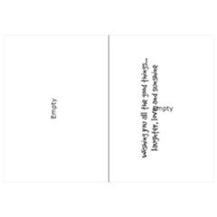 Greeting Card 5  x 7  