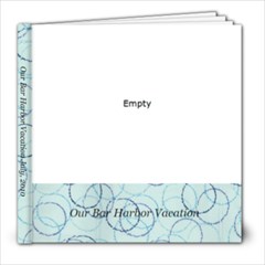 My Bar Harbor Vacation1 - 8x8 Photo Book (20 pages)