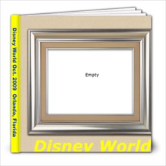 Disney World - 8x8 Photo Book (20 pages)