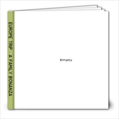 Europe Shalini - 8x8 Photo Book (39 pages)
