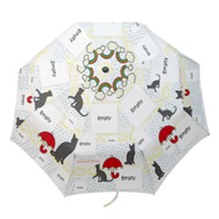 raining cats and dogs - Folding Umbrella