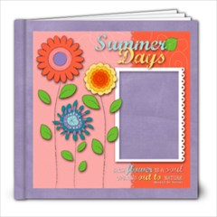8x8 Summer Days, Flowers Album - 8x8 Photo Book (20 pages) 8x8 Summer Days, Flowers Album - 8x8 Photo Book (20 pages)