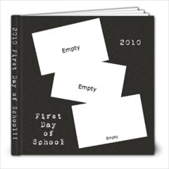 2010 First Day of School - 8x8 Photo Book (20 pages)