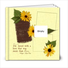6x6 Secret Garden Album - 6x6 Photo Book (20 pages)