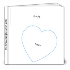 Tropical Paradise Vacation 8x8 Photo Book - 8x8 Photo Book (20 pages)