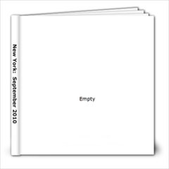 New York - 8x8 Photo Book (60 pages)