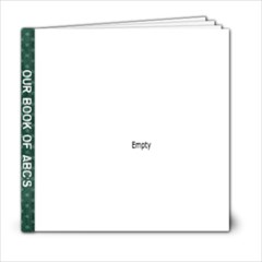 ABC book - 6x6 Photo Book (20 pages)