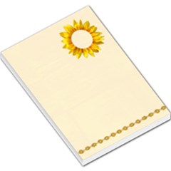 Sunflower Large Memo Pad - Large Memo Pads Sunflower Large Memo Pad - Large Memo Pads