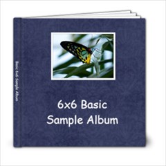 Basic 6x6 Sample Album - 6x6 Photo Book (20 pages) Basic 6x6 Sample Album - 6x6 Photo Book (20 pages)
