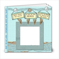 a day at the beach - 6x6 Photo Book (20 pages)