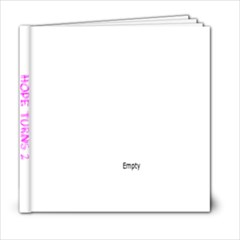 hope turns 2 - 6x6 Photo Book (20 pages)