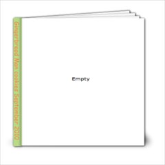 gingerbread man - 6x6 Photo Book (20 pages)