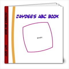 Jaydee ABC Book * - 8x8 Photo Book (30 pages)