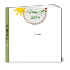Summer 2010- 6x6 TEMPLATE - 6x6 Photo Book (20 pages)