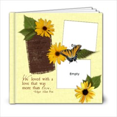 6x6 Secret Garden Album - 6x6 Photo Book (20 pages)