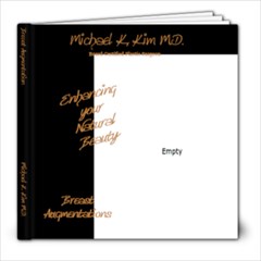 dr kims breast - 8x8 Photo Book (20 pages)