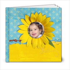 6x6 Summer/Sunflowers Album - 6x6 Photo Book (20 pages) 6x6 Summer/Sunflowers Album - 6x6 Photo Book (20 pages)
