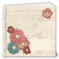 12x12 Vintage Floral Album - 12x12 Photo Book (20 pages) 12x12 Vintage Floral Album - 12x12 Photo Book (20 pages)