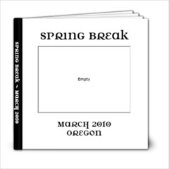 Spring Break Travels in Oregon - 6x6 Photo Book (20 pages)