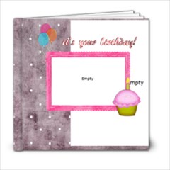 6x6 20 pages birthday girl - 6x6 Photo Book (20 pages)