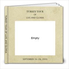Turkey Vacations - 8x8 Photo Book (39 pages)
