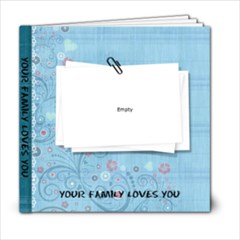 FAMILY PHOTO GIFT BOOK - 6x6 Photo Book (20 pages)