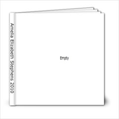 Amelia 2010 - 6x6 Photo Book (20 pages)