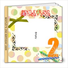 bentley 2 bday - 8x8 Photo Book (20 pages)