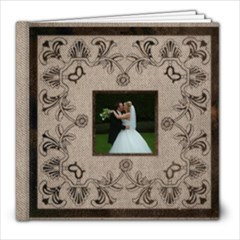 Art Nouveau Moccachino Wedding Album 8 x 8 30 page - 8x8 Photo Book (30 pages) Art Nouveau Moccachino Wedding Album 8 x 8 30 page - 8x8 Photo Book (30 pages)