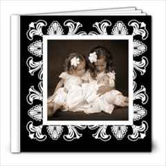 Art Nouveau Classic black & White album 8 x 8 20 page - 8x8 Photo Book (20 pages) Art Nouveau Classic black & White album 8 x 8 20 page - 8x8 Photo Book (20 pages)