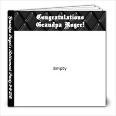 Grandpa Retirement - 8x8 Photo Book (39 pages)