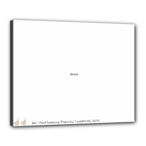 Wojcik Iwanowski Wedding  - Canvas 20  x 16  (Stretched)