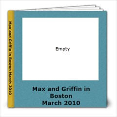 Boston Book for Max - 8x8 Photo Book (39 pages)