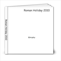 Girl s Italy Book - 6x6 Photo Book (20 pages)