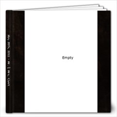 Reception Book - 12x12 Photo Book (20 pages)